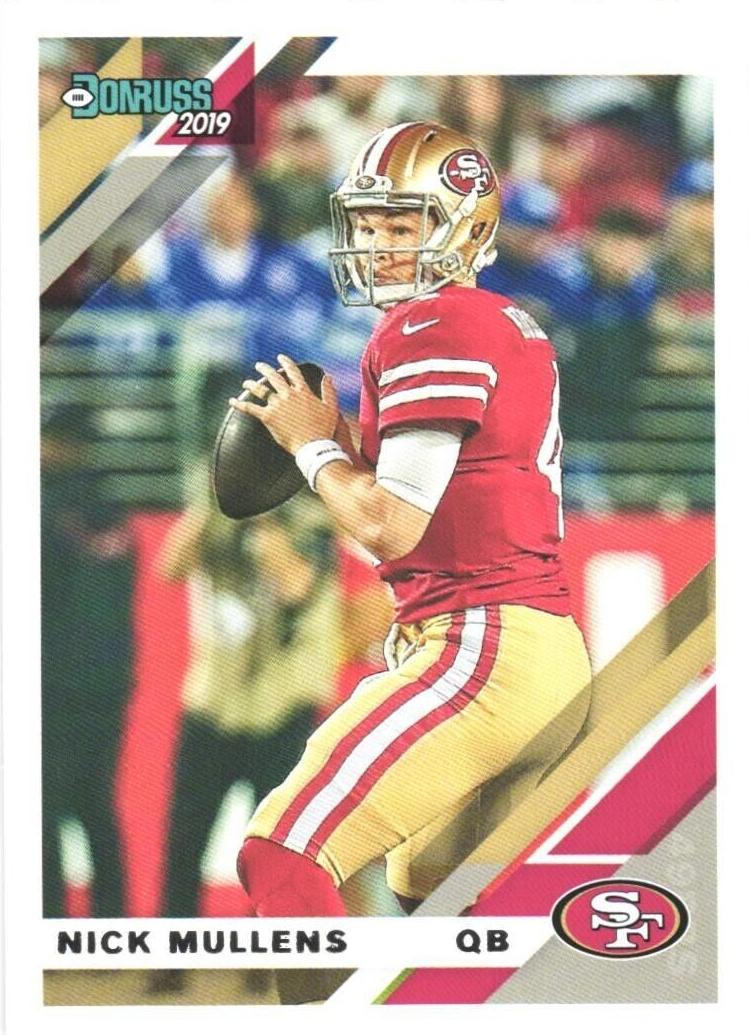 2019 Panini Donruss Football Nick Mullens #220