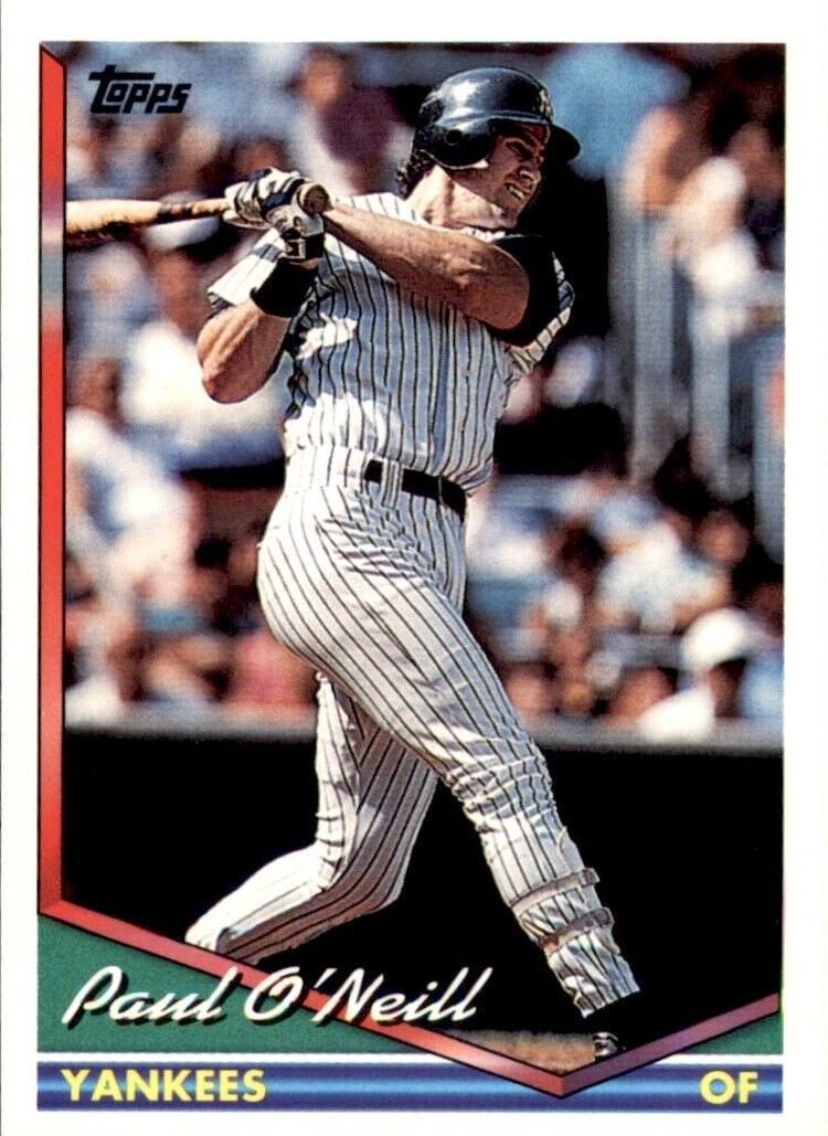 1994 Topps Baseball Paul O'Neill #546 PSA 9
