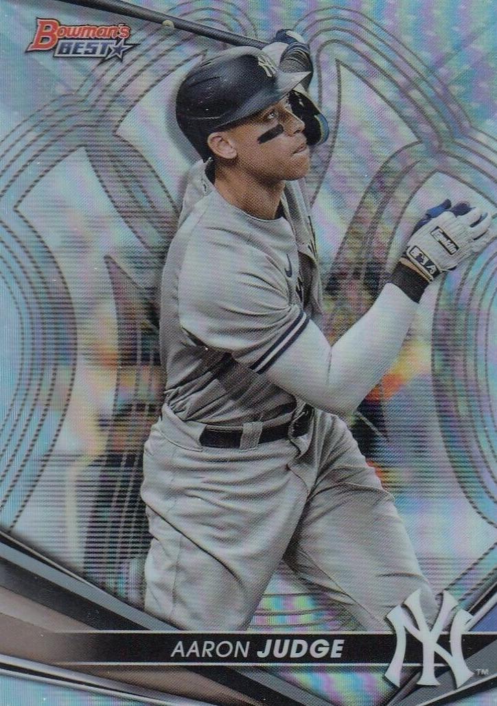 2022 Bowman's Best Baseball Refractor Aaron Judge #33 SGC 10