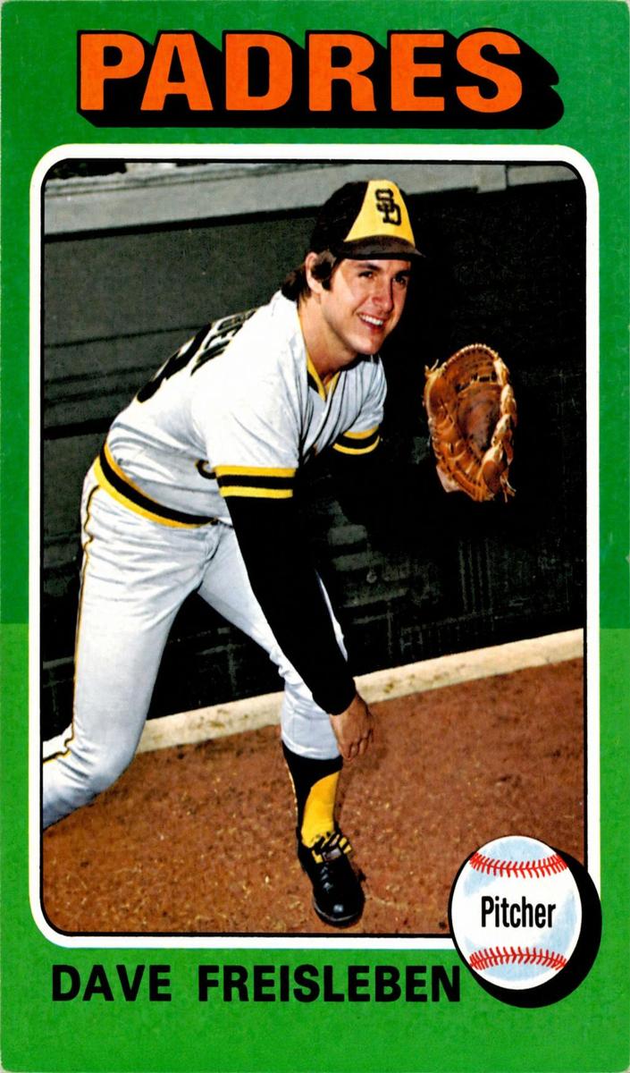 1975 O-Pee-Chee Baseball Dave Freisleben #37 PSA 9