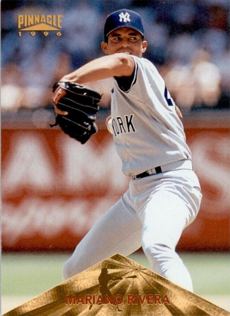 1996 Pinnacle Baseball Mariano Rivera #189 PSA 9