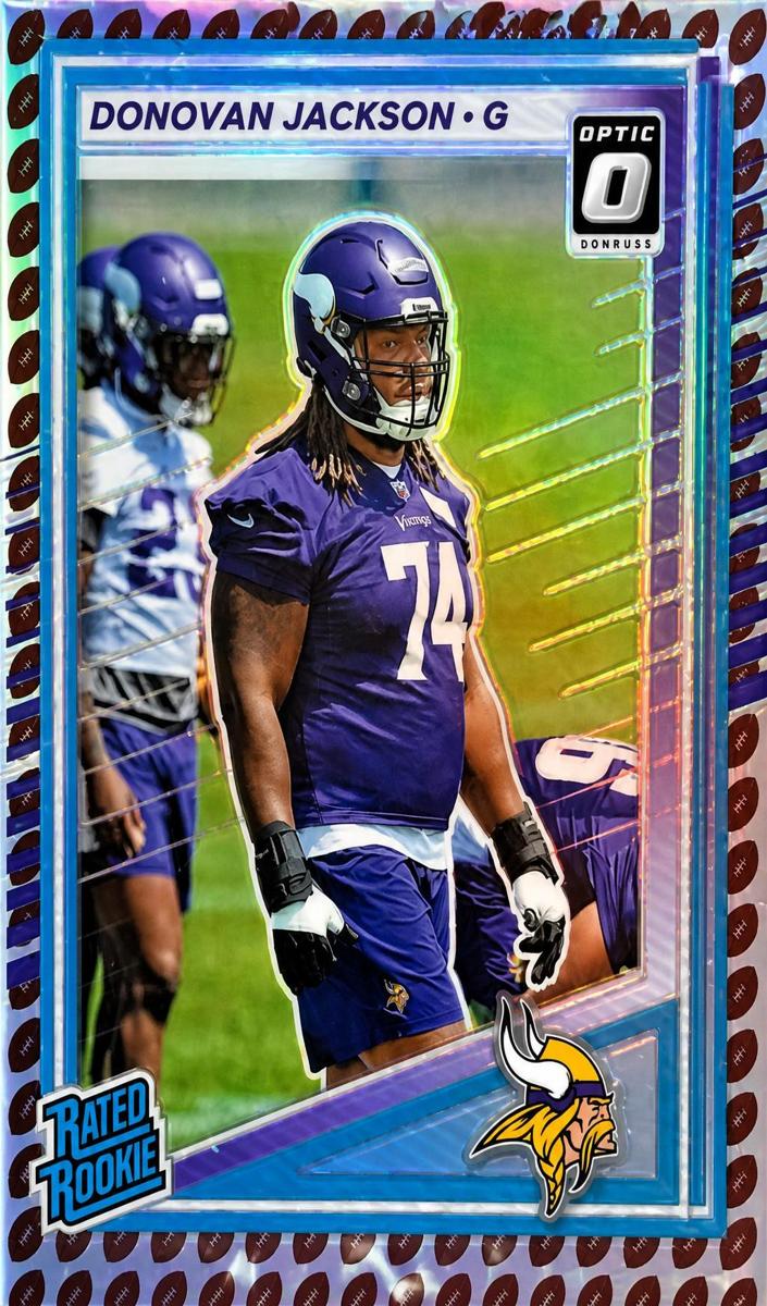 2025 Panini Donruss Football Football Emoji Donovan Jackson #381