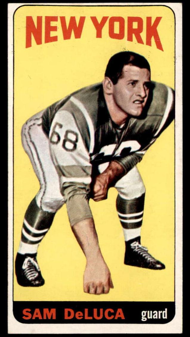 1965 Topps Football Sam Deluca #113