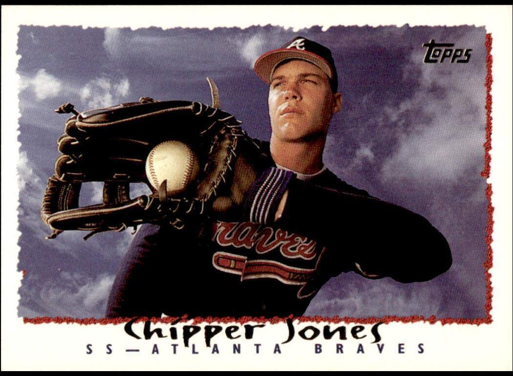 1995 Topps Baseball Chipper Jones #535 PSA 9