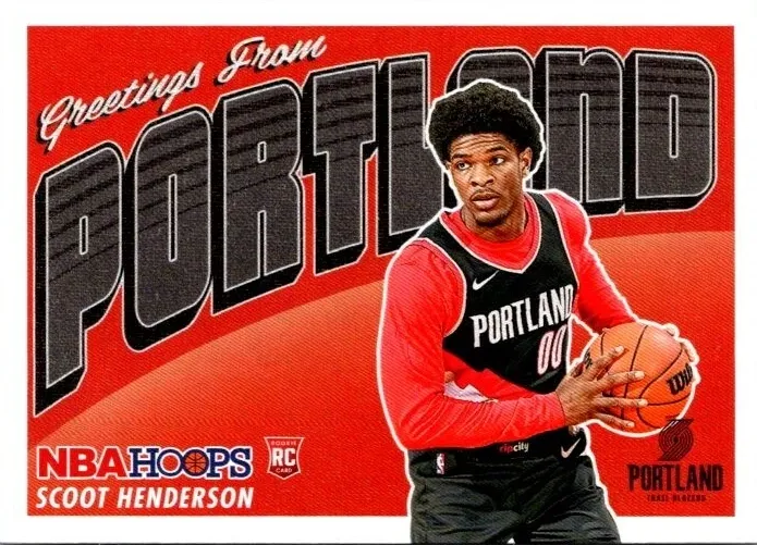 2023 Panini Hoops Basketball Scoot Henderson #3