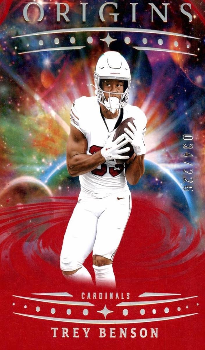 2025 Panini Origins Football Red Trey Benson #36