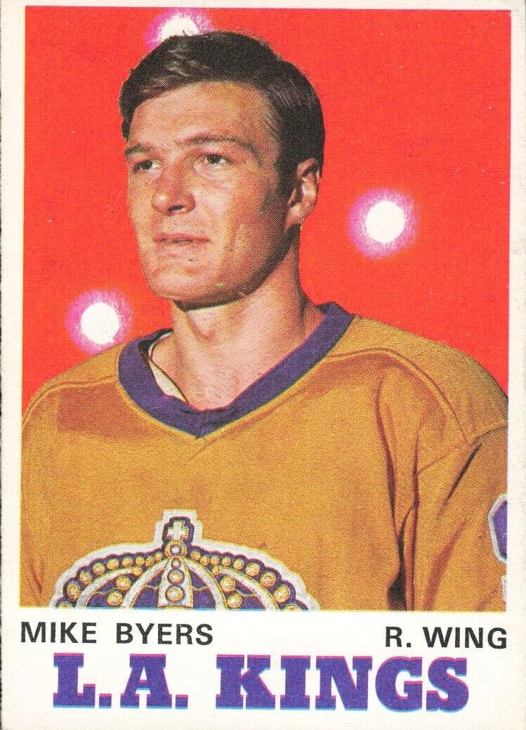 1970 O-Pee-Chee Hockey Mike Byers #160