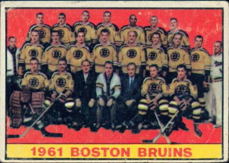 1961 Topps Hockey Boston Bruins #20