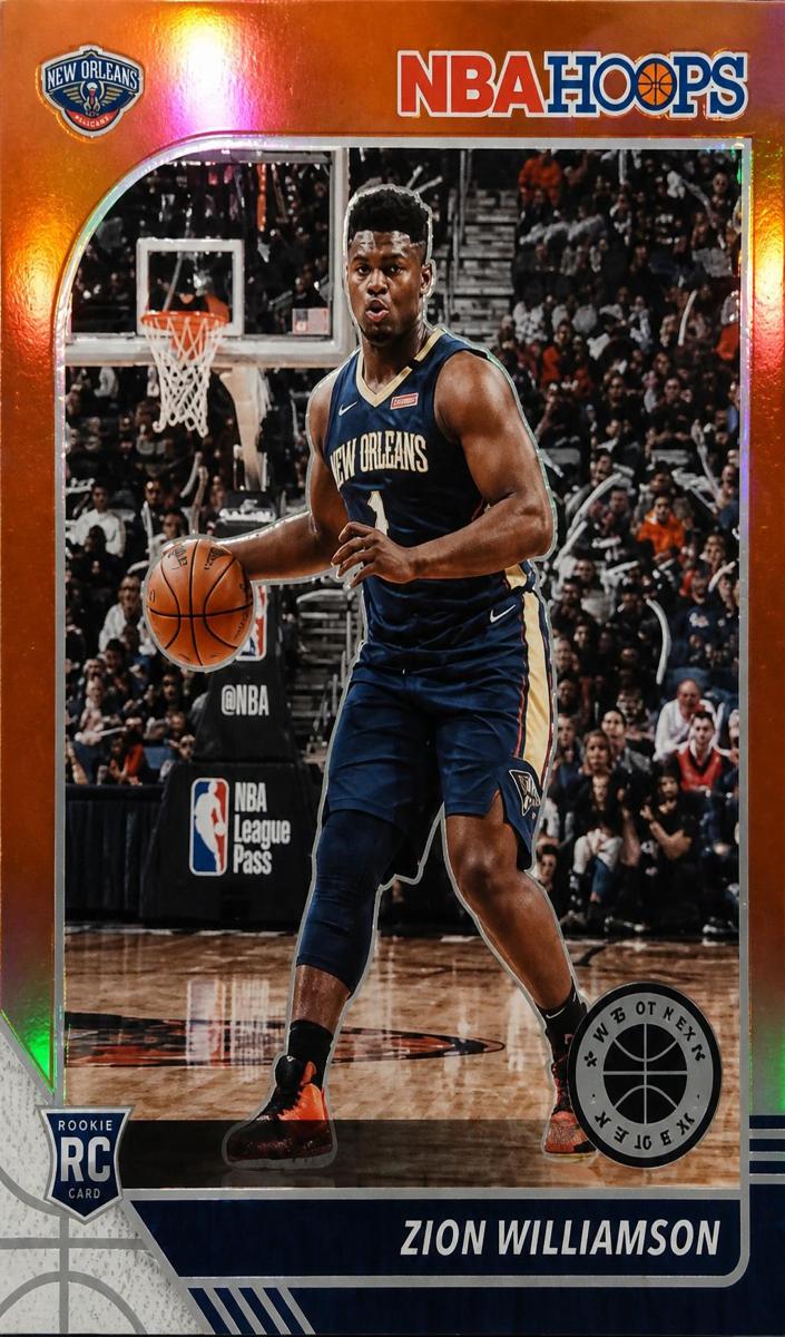 2019 Panini Hoops Premium Stock Basketball Red Zion Williamson #258