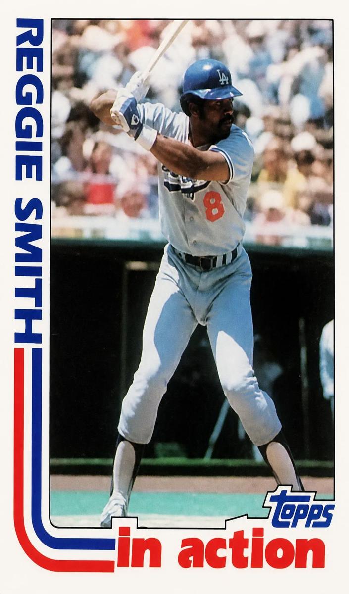 1982 Topps Baseball Reggie Smith #546