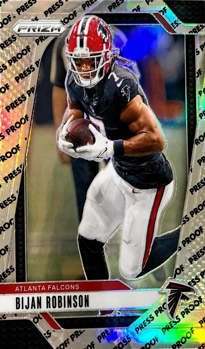 2024 Panini Prizm Football Press Proof Bijan Robinson #11 PSA 10