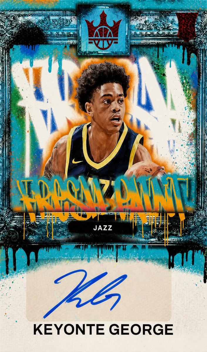 2023 Panini Court Kings Basketball Ruby Keyonte George #FP-KGU