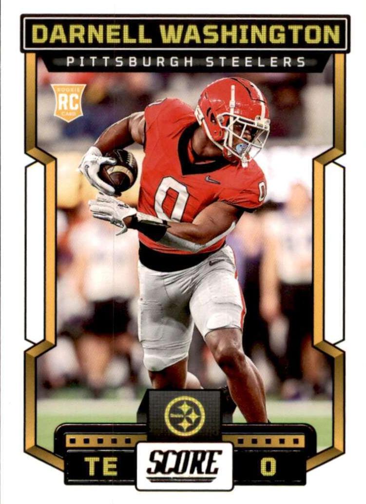 2023 Panini Score Football Darnell Washington #339