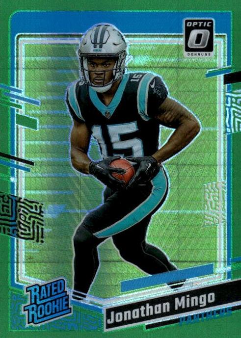 2023 Donruss Optic Football Green Hyper Jonathan Mingo #215