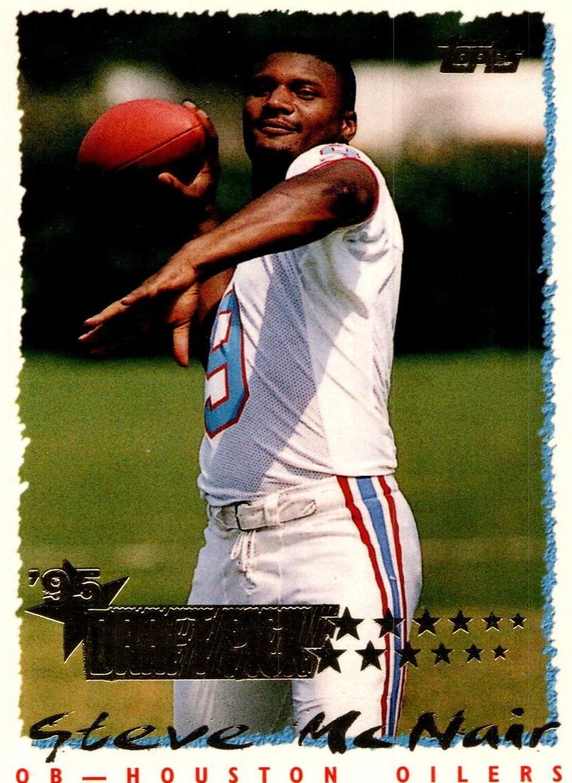 1995 Topps Football Steve McNair #430