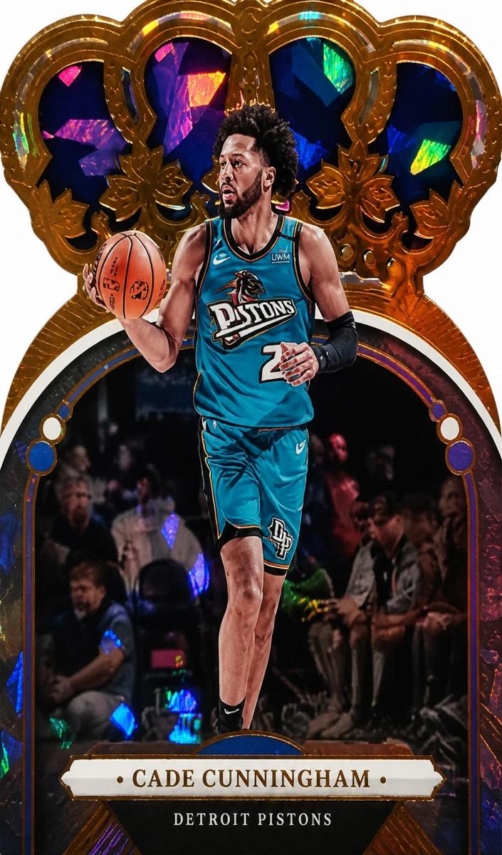 2022 Panini Crown Royale Basketball Crystal Cade Cunningham #31