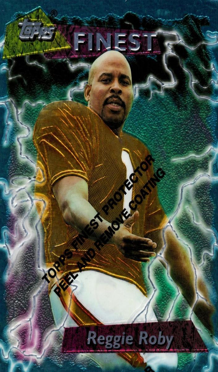 1995 Topps Finest Football Reggie Roby #223