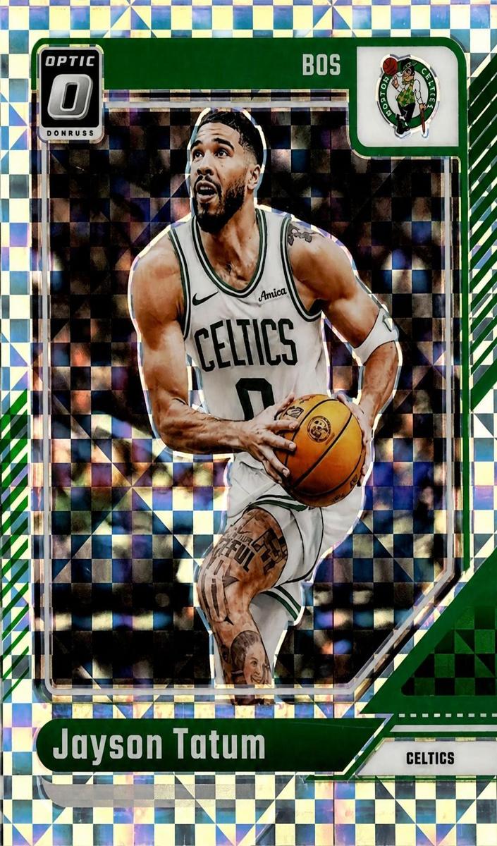 2024 Donruss Optic Basketball Checkerboard Jayson Tatum #70