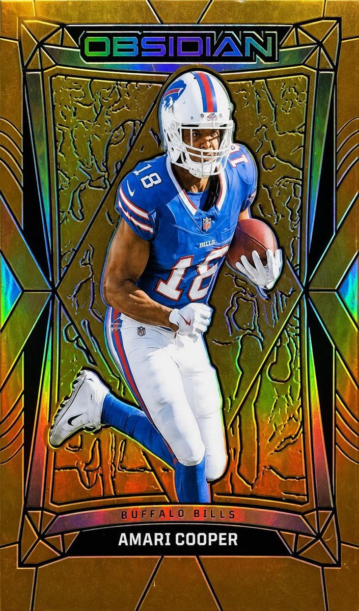 2024 Panini Obsidian Football Gold Amari Cooper #45