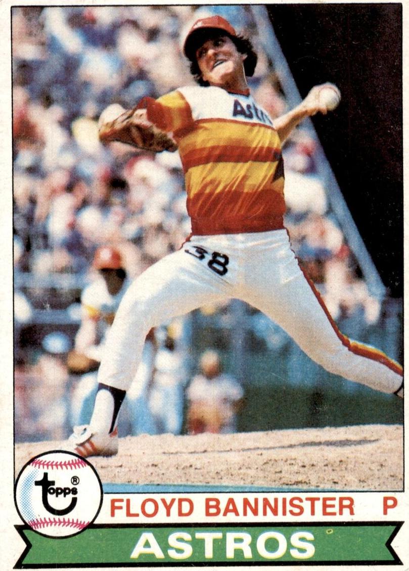1979 Topps Baseball Floyd Bannister #306 PSA 9