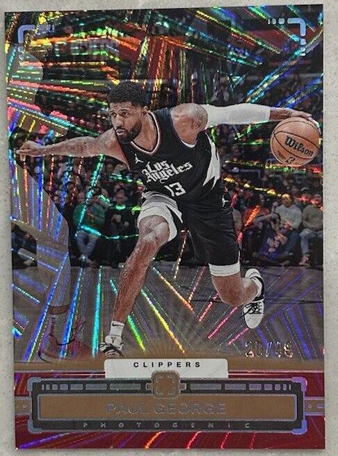 2023 Panini PhotoGenic Basketball Wedges Paul George #82
