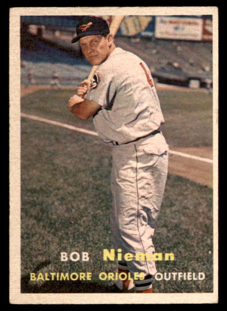 1957 Topps Baseball Bob Nieman #14 PSA 6