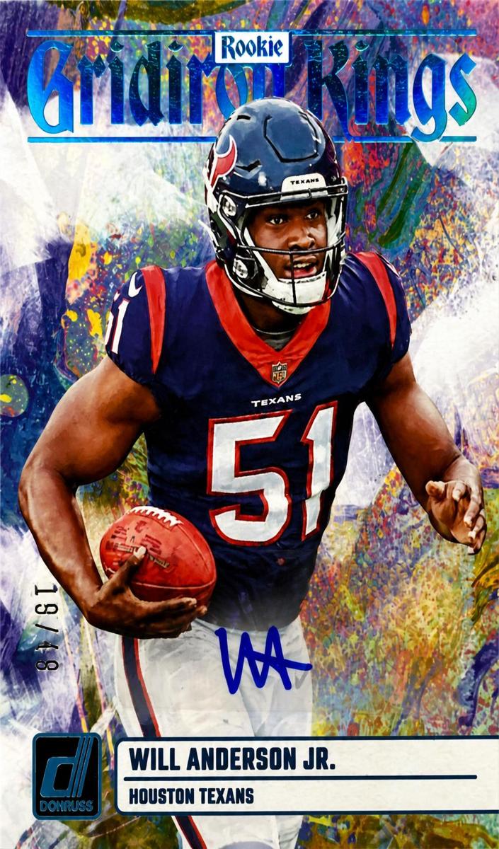 2023 Panini Donruss Football Will Anderson Jr. #RGK-1 PSA 7.5