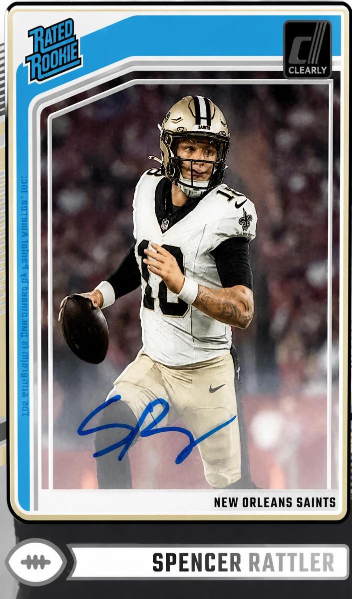 2024 Panini Clearly Donruss Football Spencer Rattler #94