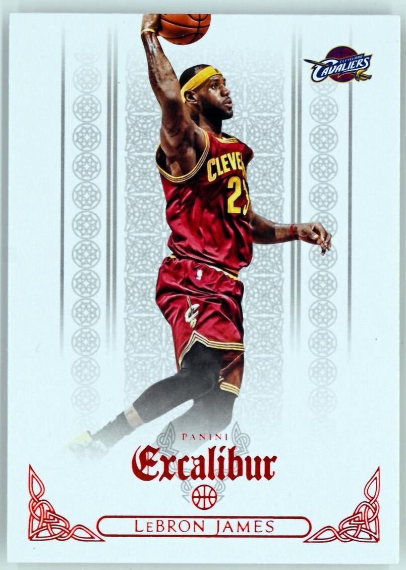 2014 Panini Excalibur Basketball LeBron James #130 PSA 9