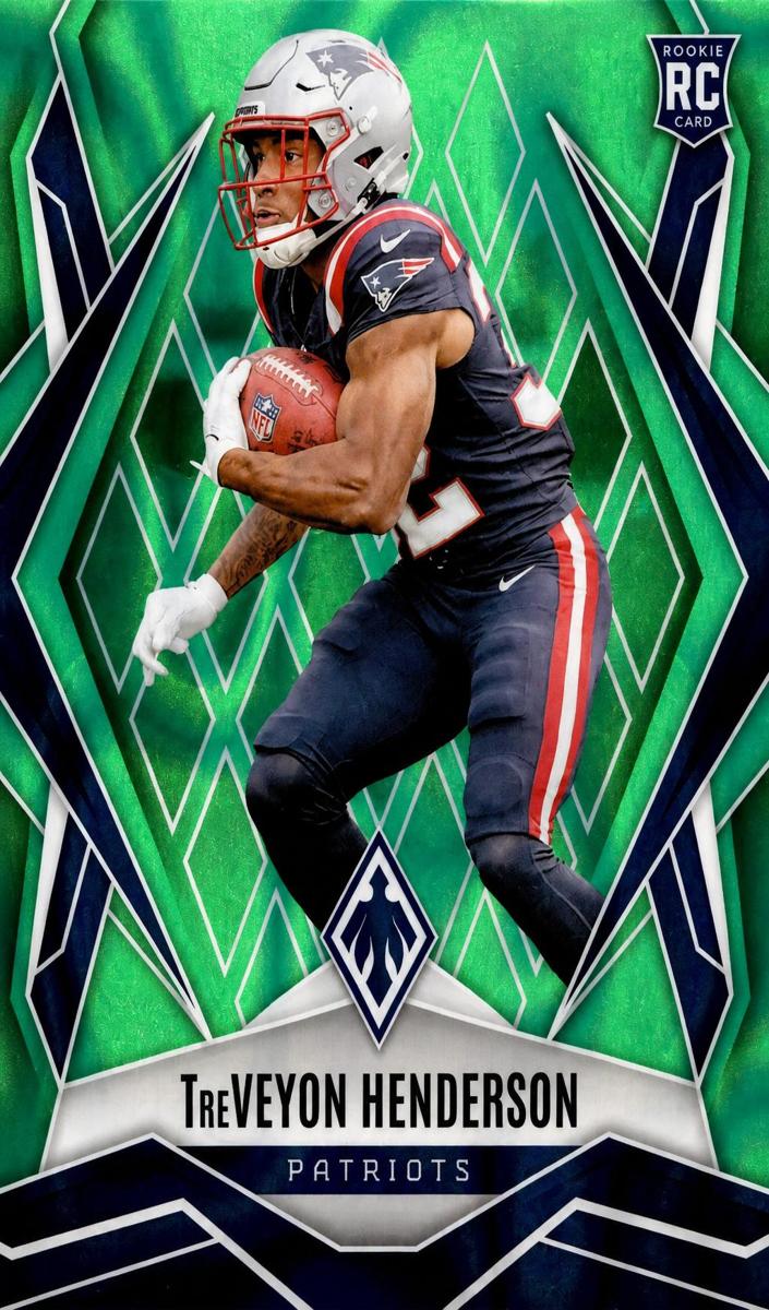 2025 Panini Phoenix Football Lime Green Lava TreVeyon Henderson #187