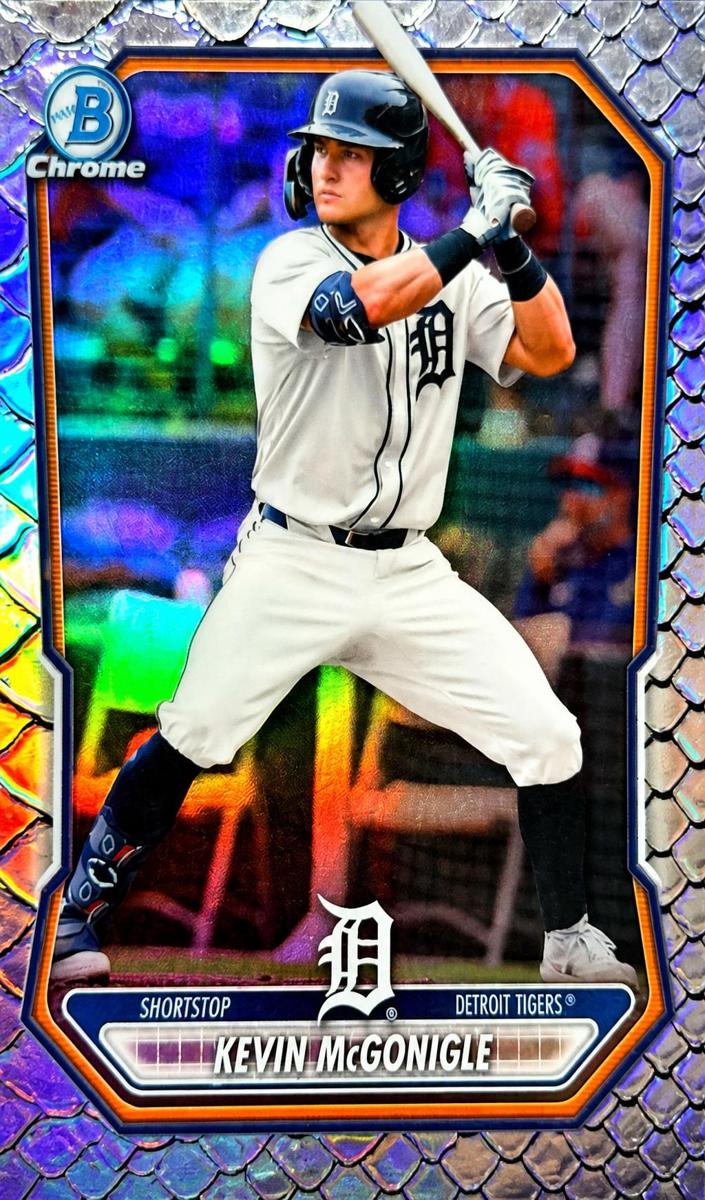 2026 Bowman Baseball Reptilian Refractor Kevin McGonigle #BCP-145