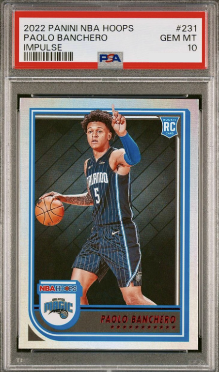 2022 Panini Hoops Basketball Impulse Paolo Banchero #231