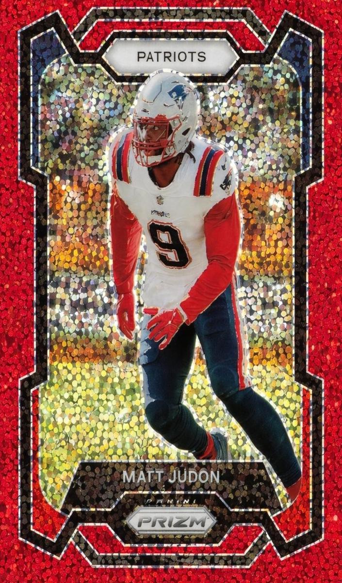 2023 Panini Prizm Football Red Sparkle Matt Judon #207