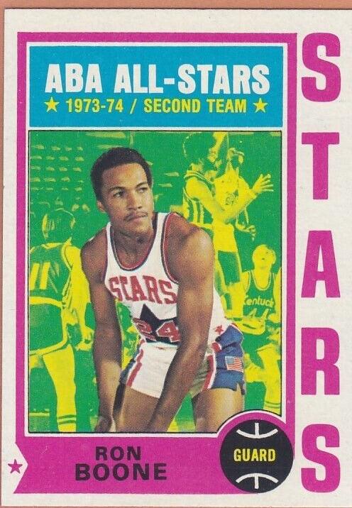 1974 Topps Basketball Ron Boone #195