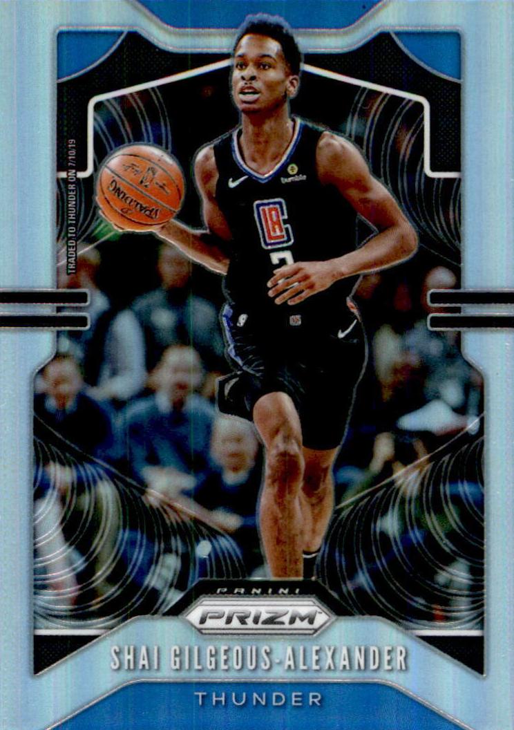 2019 Panini Prizm Basketball Silver Shai Gilgeous-Alexander #122 PSA 9