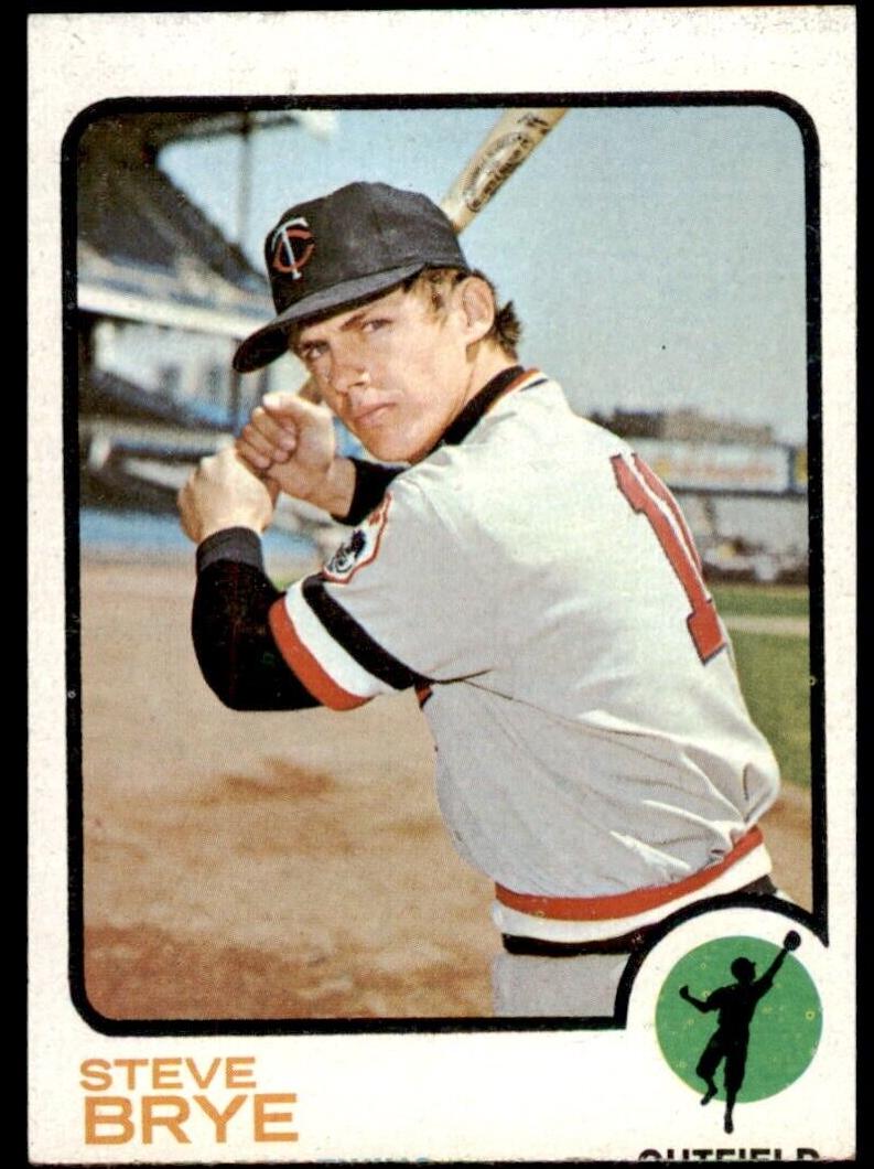 1973 Topps Baseball Steve Brye #353 PSA 9