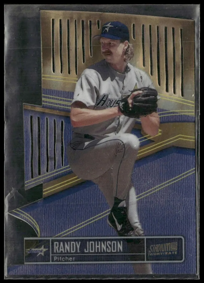 1999 Topps Stadium Club Baseball Luminous Randy Johnson #T6C