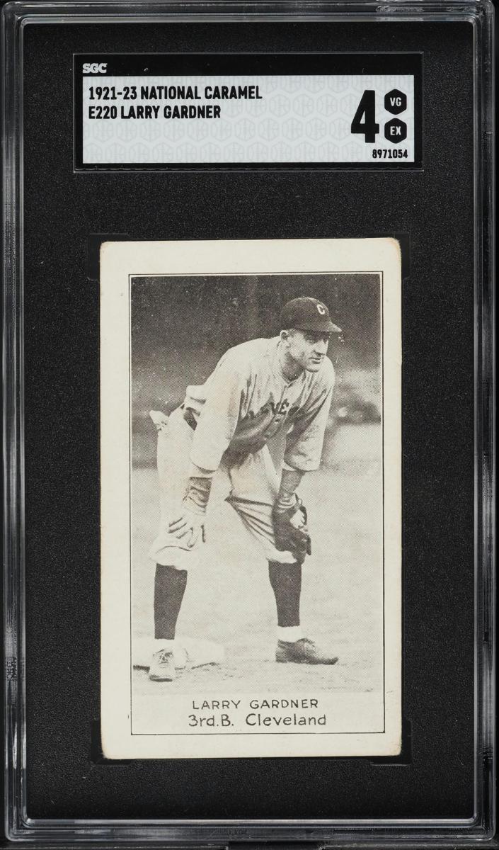 1921 National Caramel E220 Baseball Larry Gardner #NNO