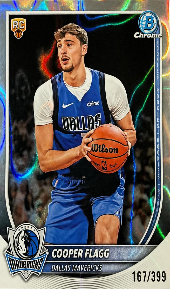 2025 Bowman Basketball Lava Refractor Cooper Flagg #BCV-1