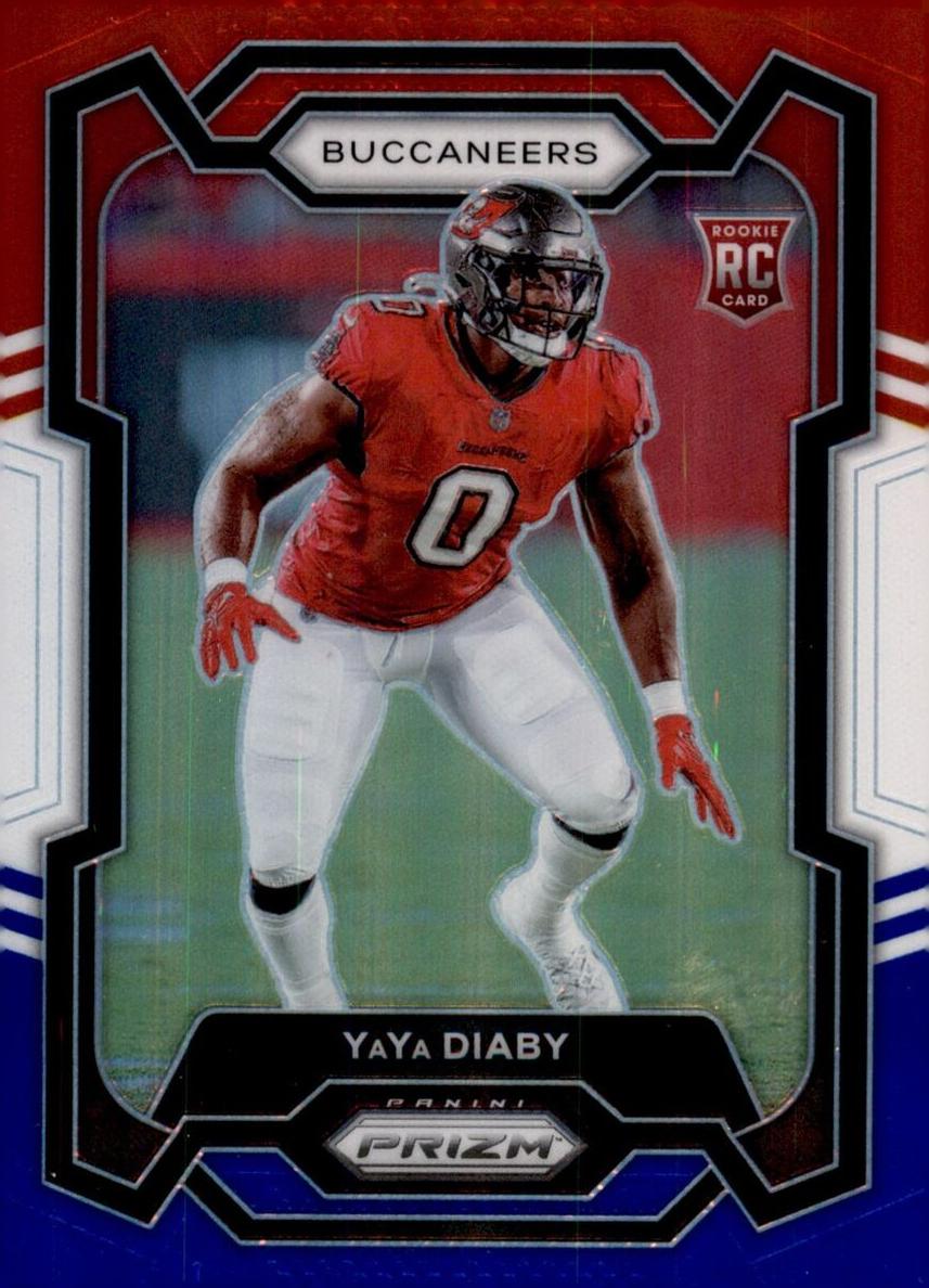 2023 Panini Prizm Football Red White Blue YaYa Diaby #394