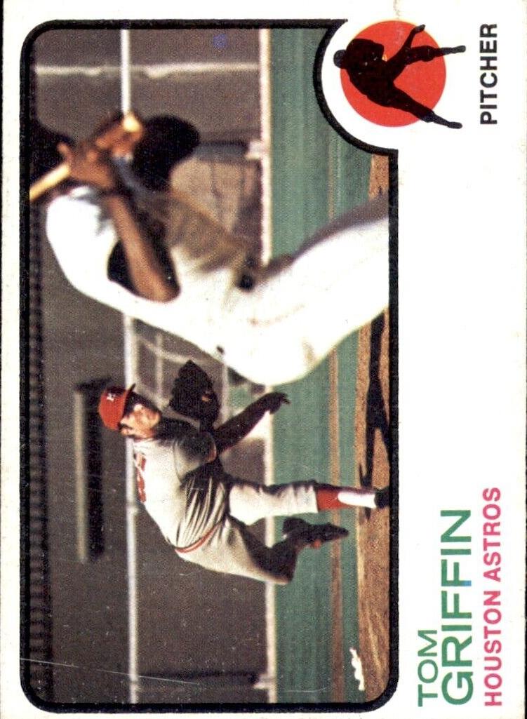 1973 Topps Baseball Tom Griffin #468