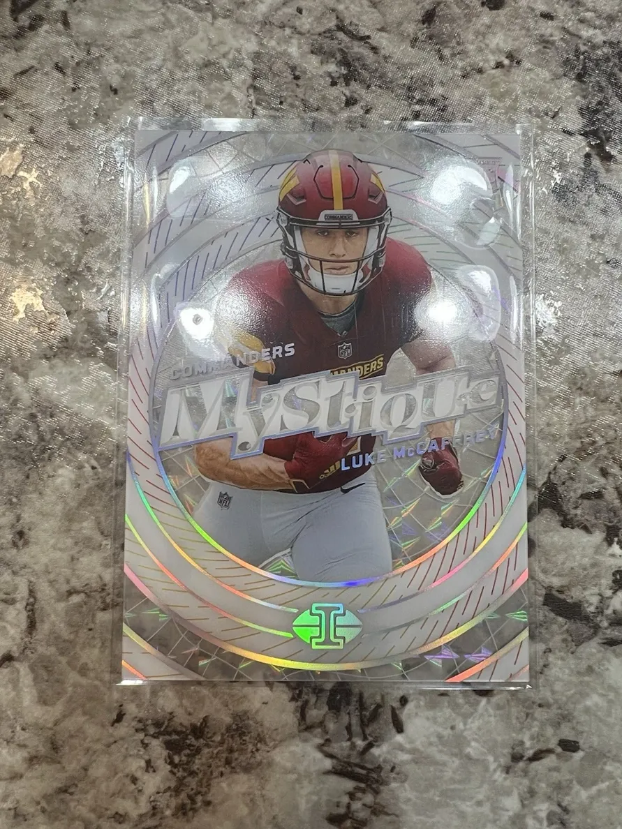 2024 Panini Illusions Football Rainbow Luke McCaffrey #30