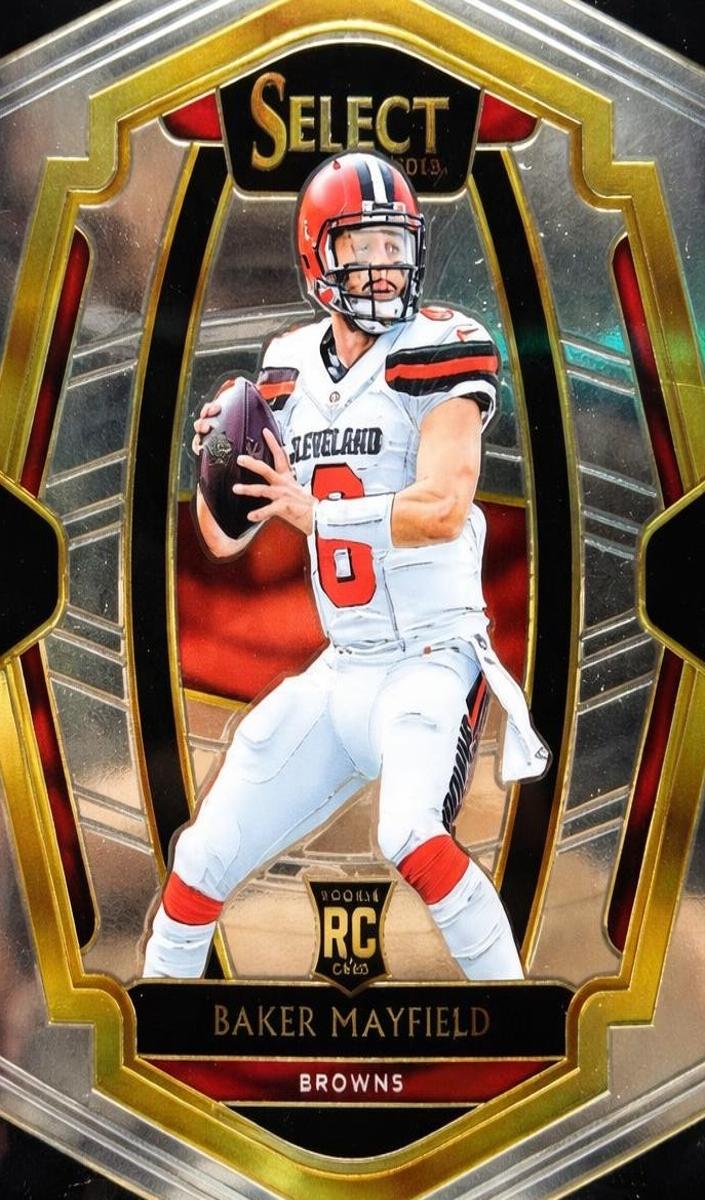 2018 Panini Select Football Baker Mayfield #143