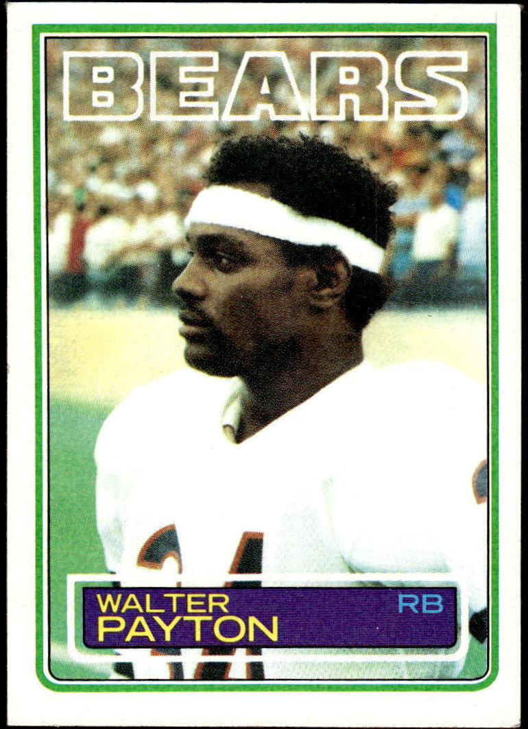 1983 Topps Football Walter Payton #36 PSA 8.5