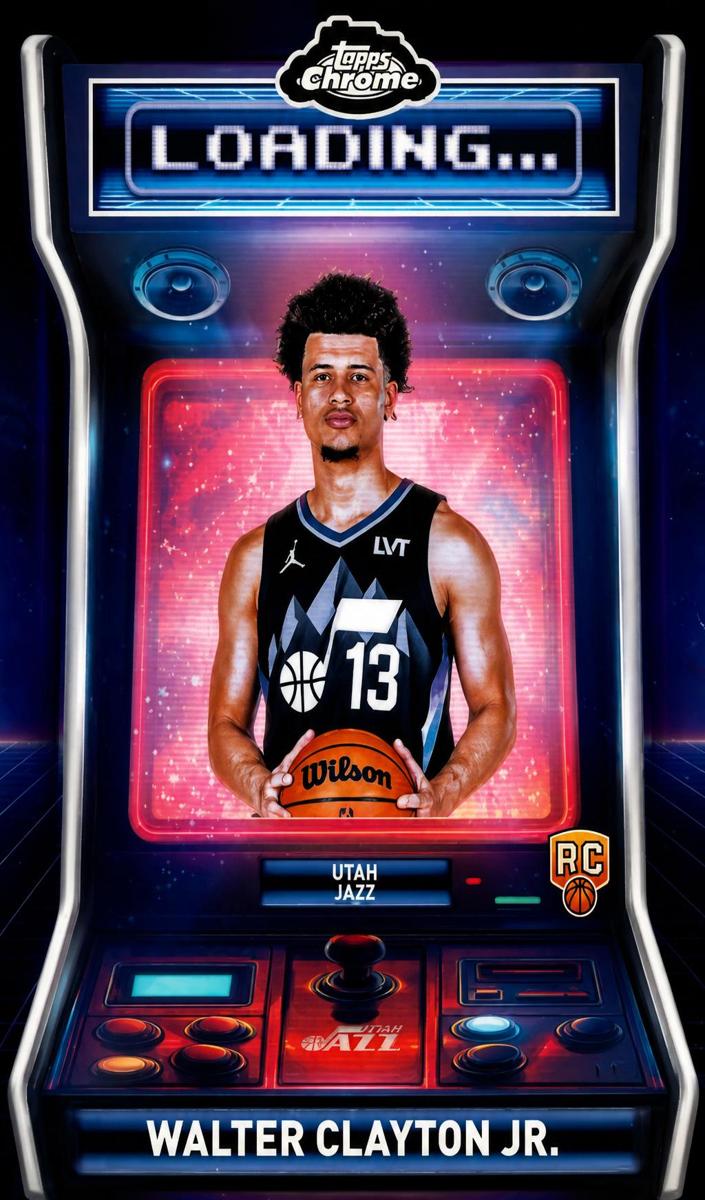 2025 Topps Chrome Basketball Walter Clayton Jr. #LD-15