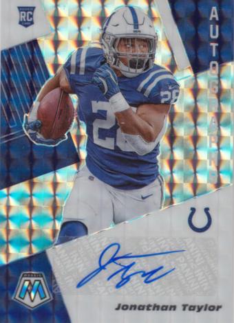 2020 Panini Mosaic Football Jonathan Taylor #RS16 PSA 9