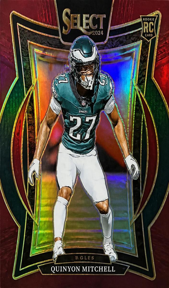 2024 Panini Select Football Maroon Quinyon Mitchell #55