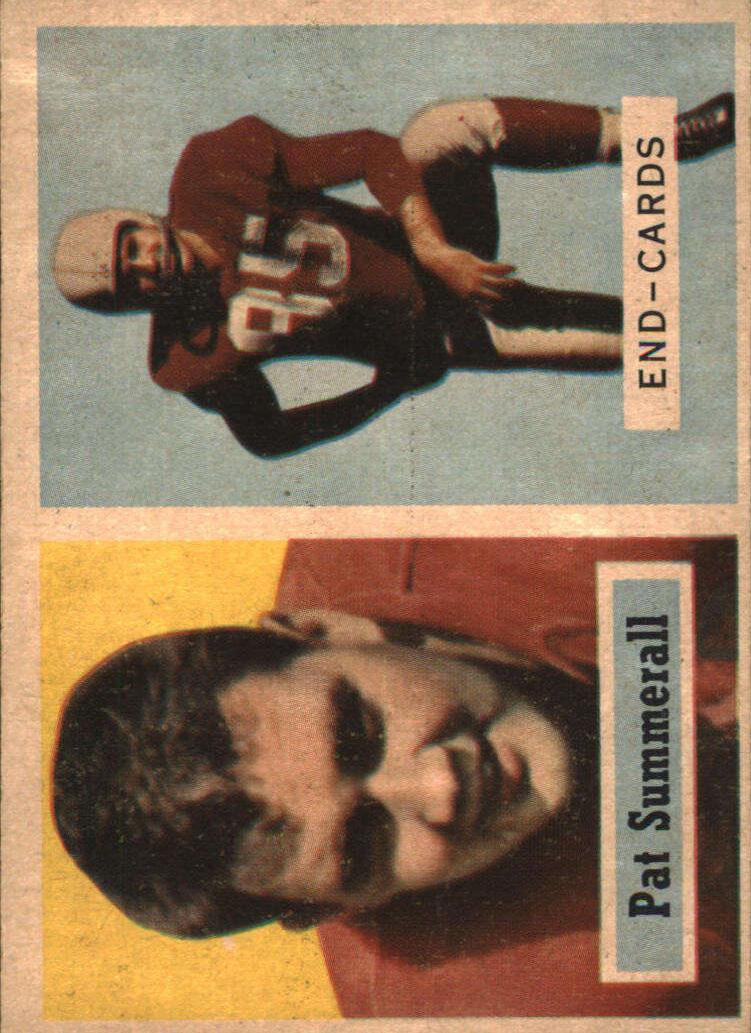 1957 Topps Football Pat Summerall #14 PSA 7