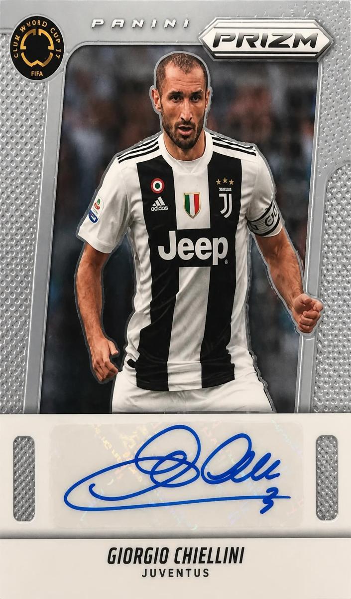 2025 Panini Prizm FIFA Club World Cup Soccer Giorgio Chiellini #FA-GC
