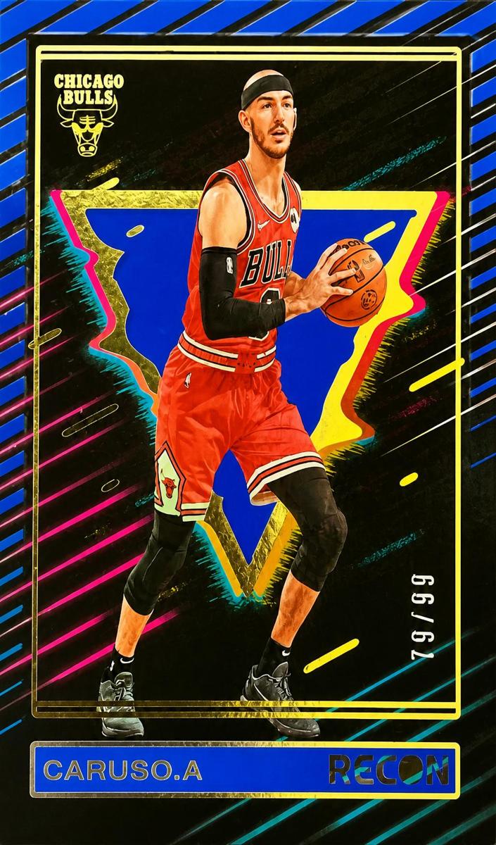 2023 Panini Recon Basketball Holo Blue Alex Caruso #24